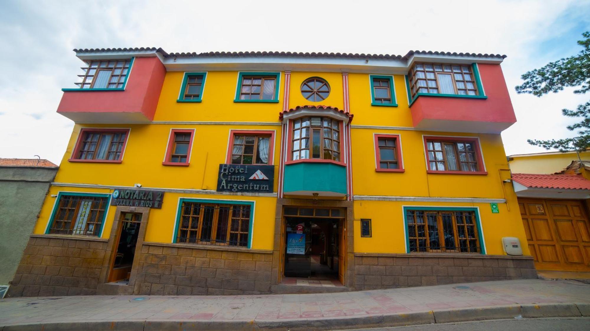 Hotel Cima Argentum Potosi Bagian luar foto